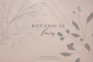 Botanical Leaves - Sketched Florals
