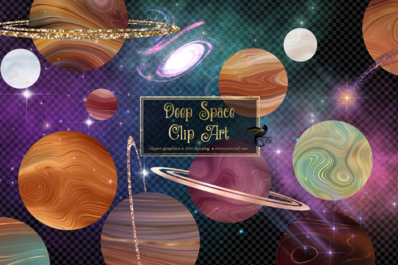 Deep Space Clipart: Cosmic Design Made Easy