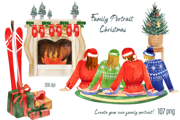 Family Portrait Christmas: A Unique Way to Celebrate the Holidays