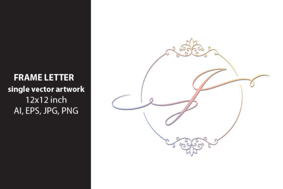 Monogram Frame Letter J: A Versatile Design Element for Creative Projects