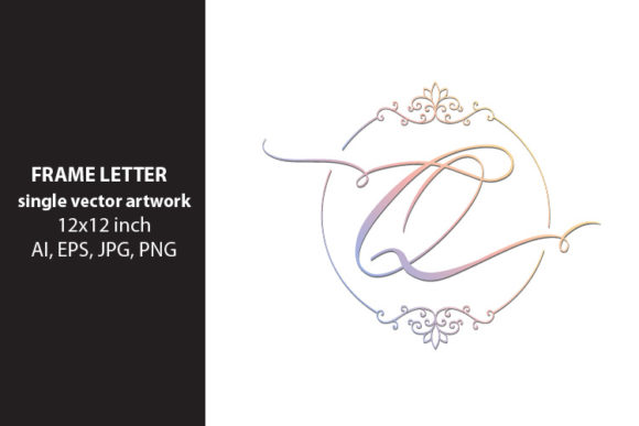 Monogram Frame Letter Q: A Versatile Digital Art Asset for Modern Creators