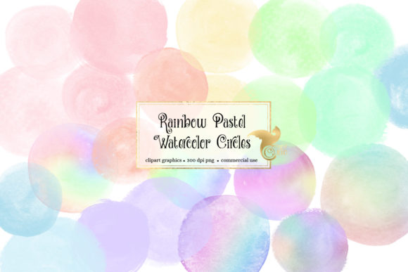 Rainbow Pastel Watercolor Circles: A Strategic Tool for Creative and Professional Projects